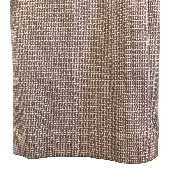 Express Columnist Barely Boot Mid Rise Pants Dusty Pink Check Pockets Size 16 - Picture 3 of 10